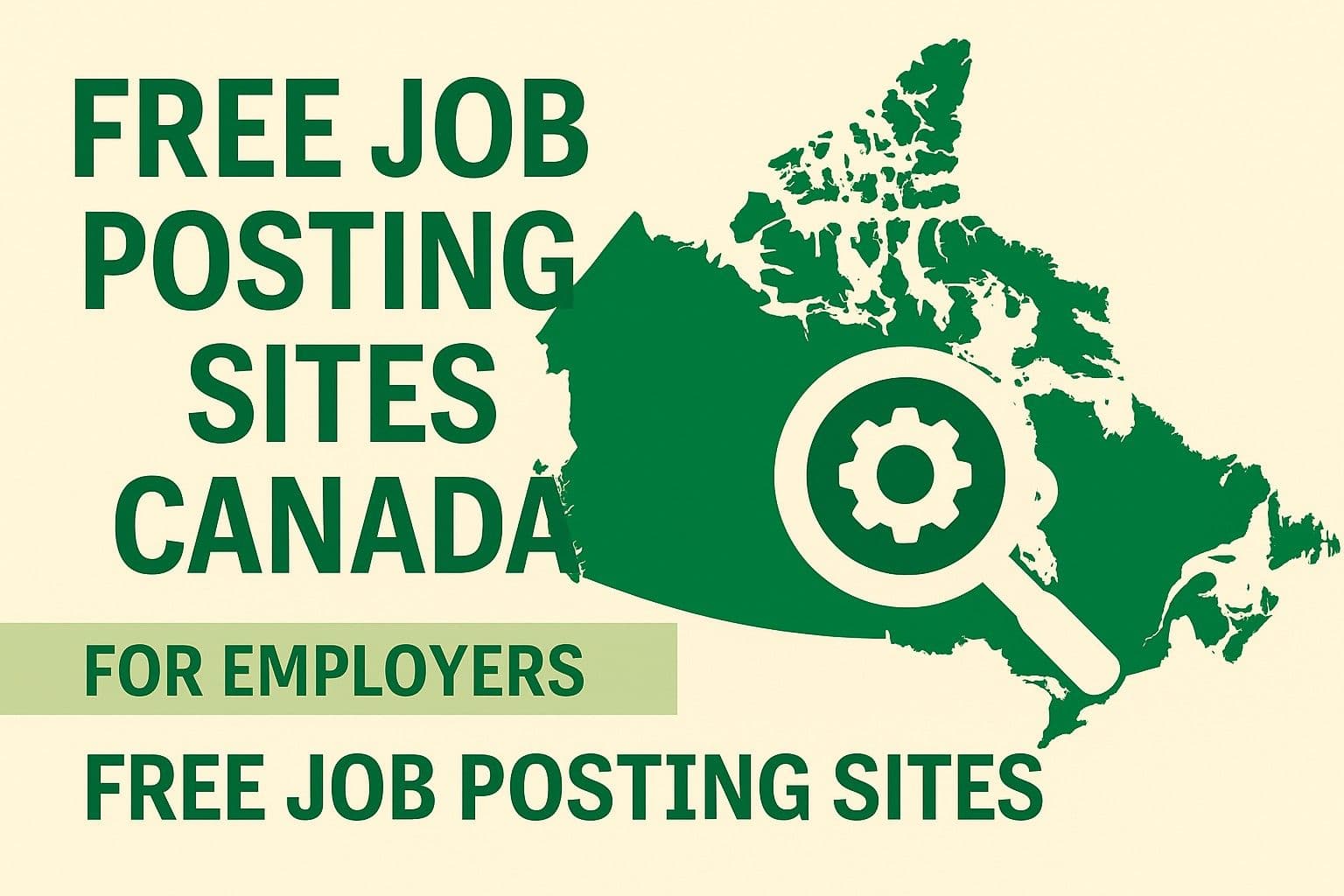Free Job Posting Sites Canada for Employers